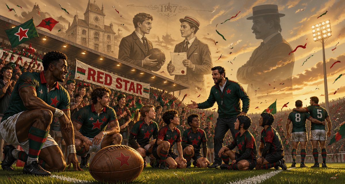 Red star rugby : club de Saint-Ouen et école labellisée