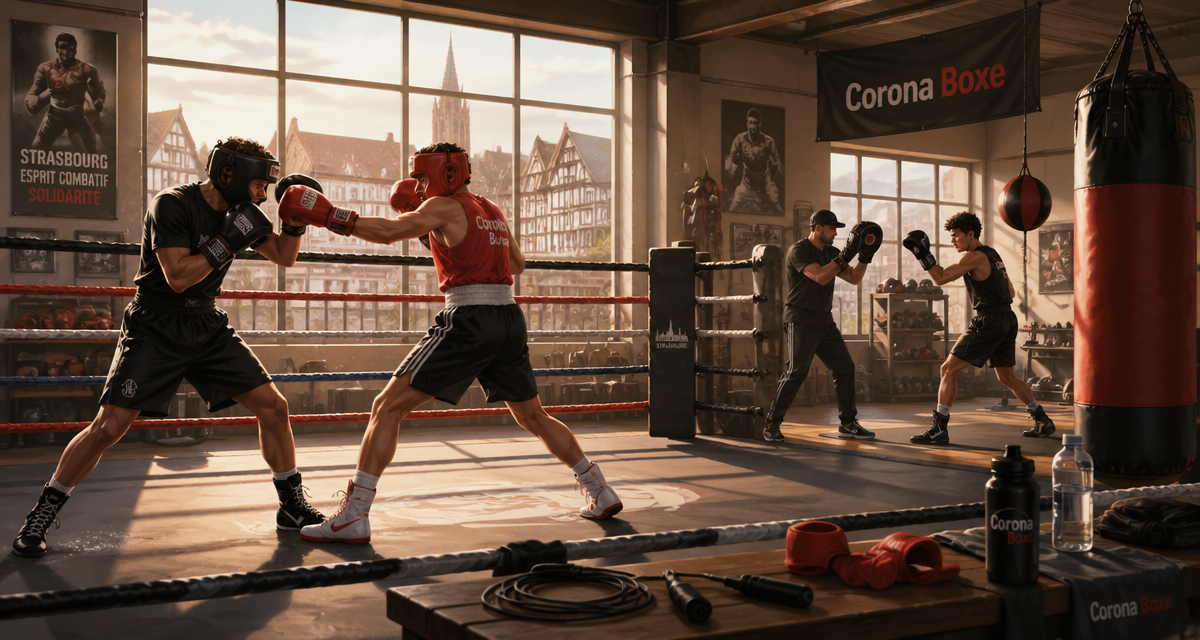Corona boxe Strasbourg : boxe anglaise, fitness et loisir
