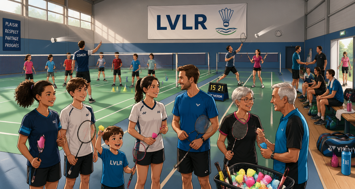 Club volants richois : planning, tarifs et infos FFBaD