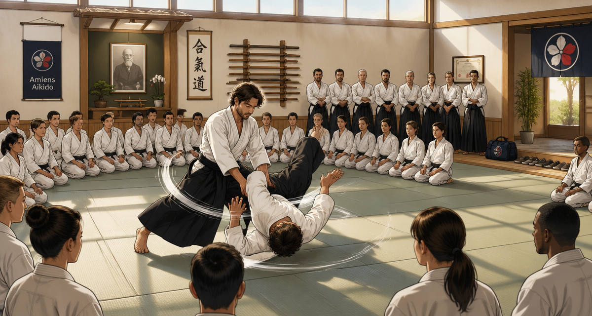 Aikido à Amiens : horaires et inscriptions au Coliseum