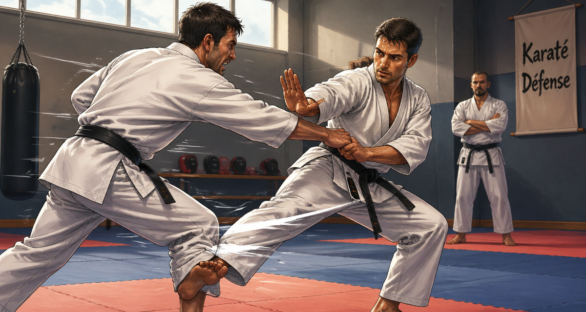 Karaté défense training : méthode FFKDA et efficacité