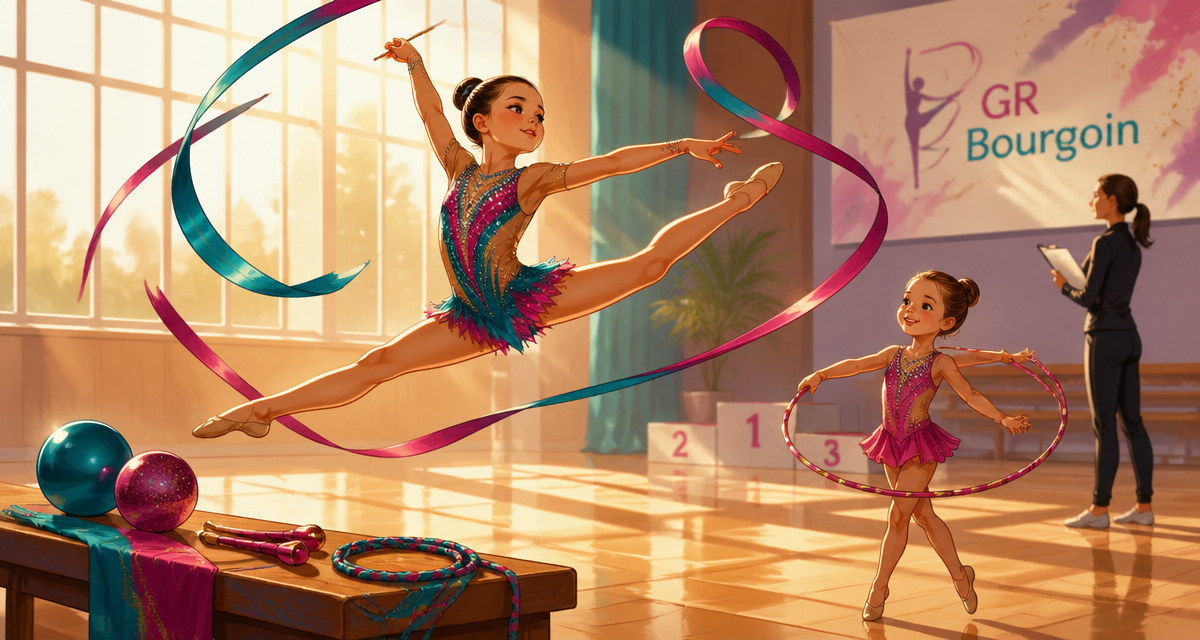 Club de gymnastique rythmique à Bourgoin-Jallieu