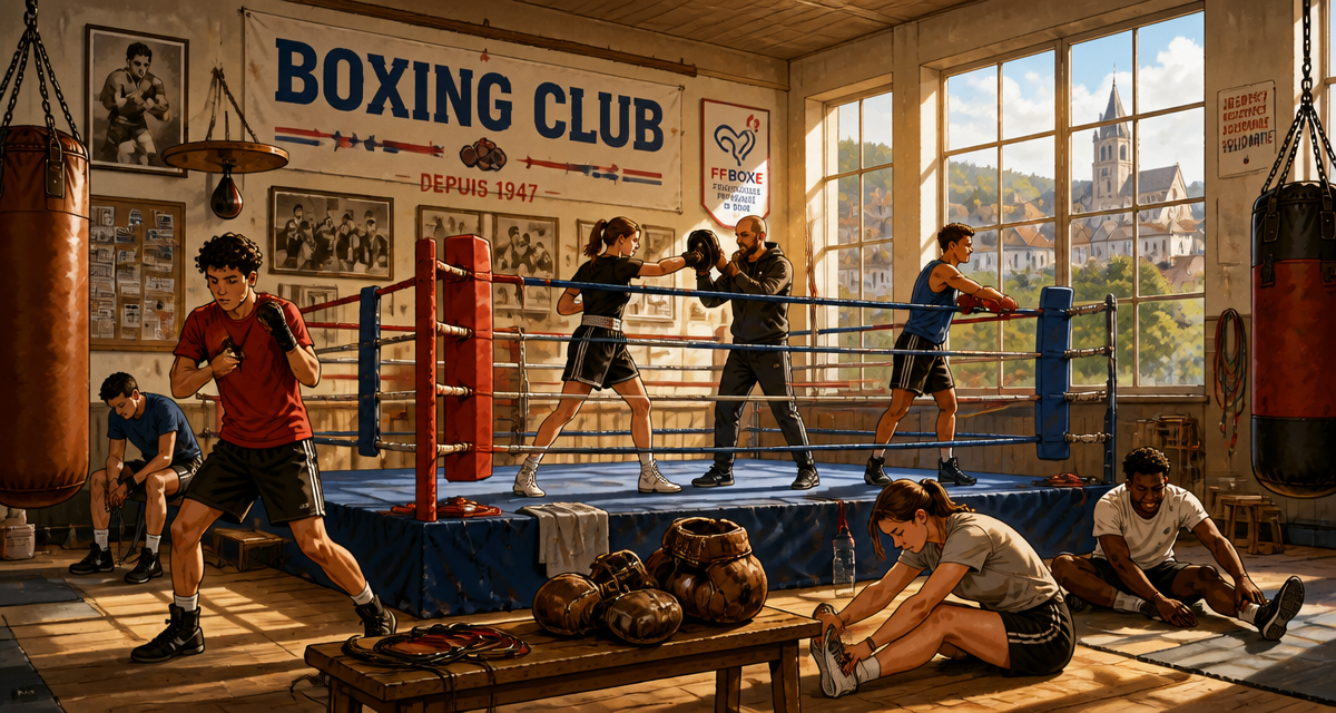 Boxing club Valois : entraînements et adhésion 2026