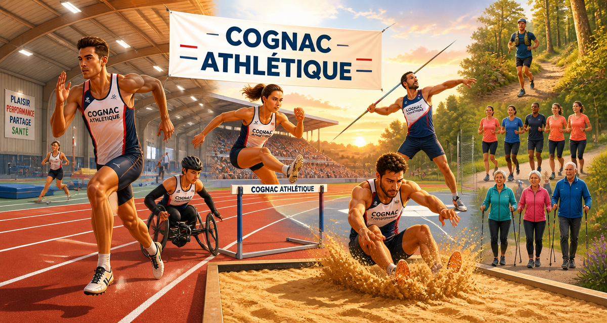 Rejoindre le club d’athlétisme de Cognac en 2026 !