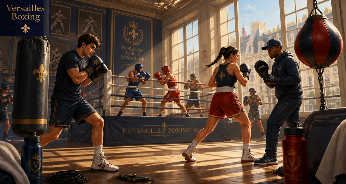 Boxe anglaise à Versailles : cours et inscriptions 2026