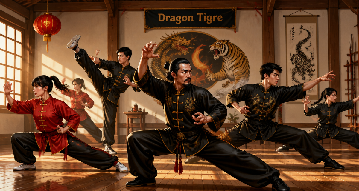 Formation intensive en école de kung fu traditionnelle