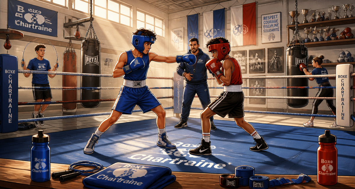 Boxe chartraine : club C’Chartres Boxe et activités