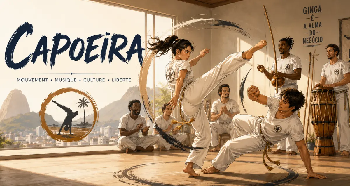 Capoeira : art martial brésilien et tradition de la roda